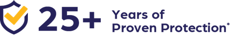 25 years of proven protection
